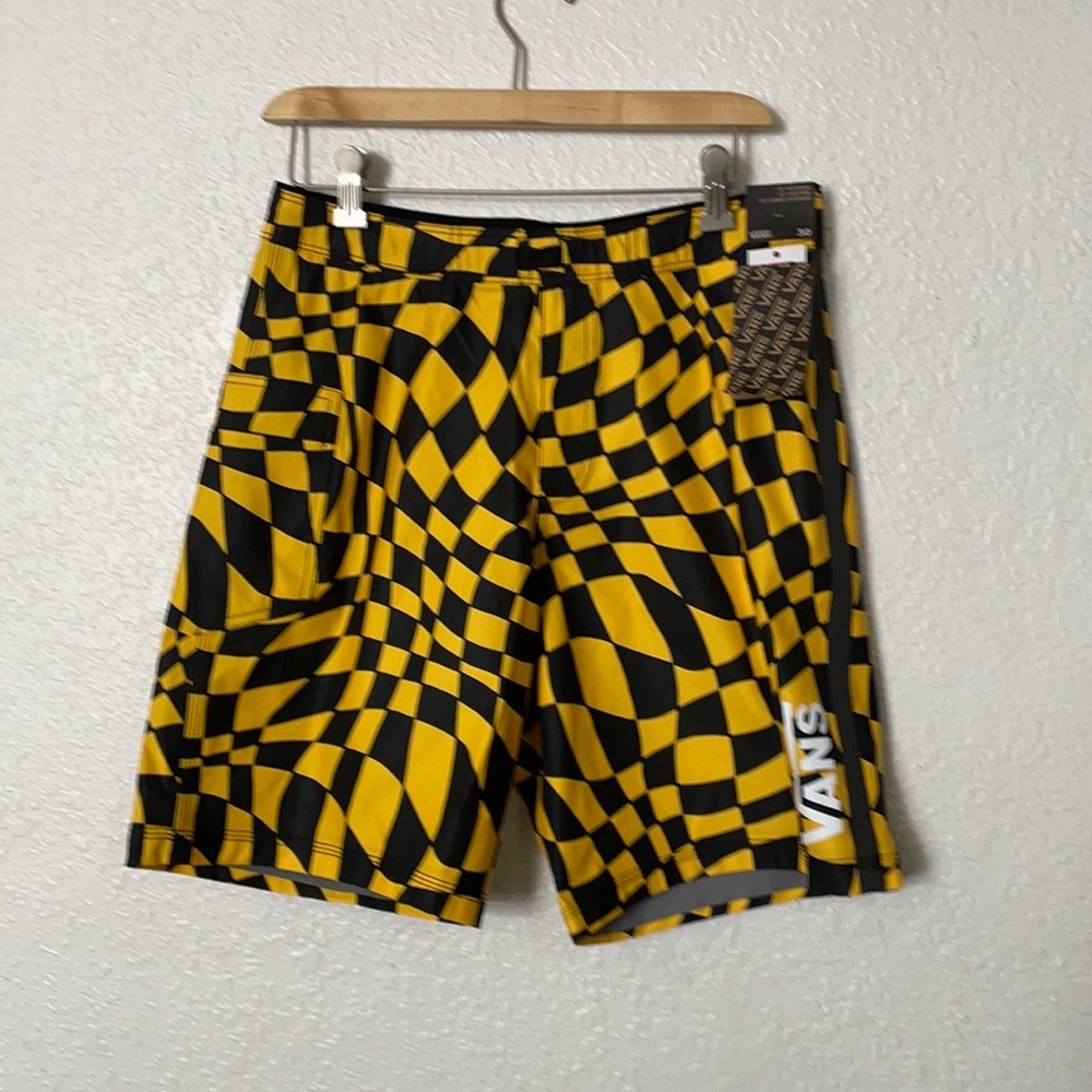 SOLD on Ebay NWT Vans Checkered Board Shorts Swim Trunks - 32" waist - Picture 3 of 10